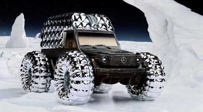 Mercedes' Project Mondo G Transforms The G-Class Into A Huge Puffer Jacket  - Photo