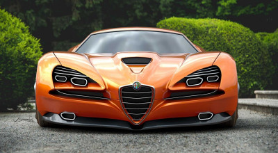 The Ideal Design For A Contemporary Alfa Romeo Montreal Supercar - Photo