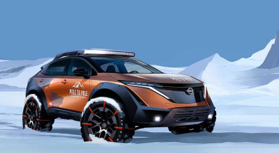 Nissan Ariya EV Sets Off Towards The South Pole - Photo