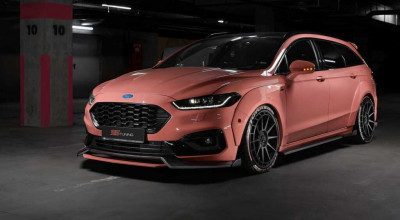 The Modified Ford Mondeo Wagon Is A Peppa Pig Clone - Photo