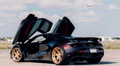 This Purple McLaren 720S Has New Shoes - Photo