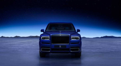 Rolls-Royce's Cullinan Blue Shadow Marks The Line Between Earth And Space - Photo