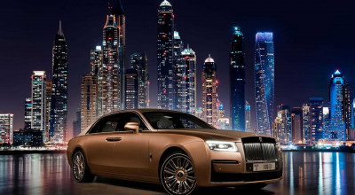 Two-Tone Roll-Royce Ghost Extended Is Adorning Dubai's Streets - Photo