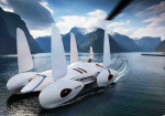 Imagine Yourself Cruising The Open Seas On An Immense Yacht - Photo