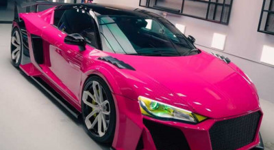 This Audi R8 Shows Off Some Serious Lamborghini Vibes - Photo