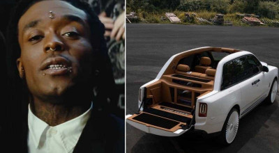 Lil Uzi Vert's Rolls-Royce Cullinan Morphs into an Impressive Mercedes Landaulet Impersonator - Photo