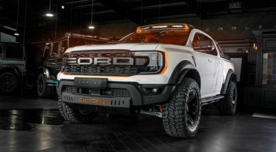 Carlex Gives The Ford Ranger Raptor A Flaming Makeover - Photo