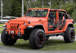 This Jeep Wrangler In Orange Is Ripe For Exploration - Photo