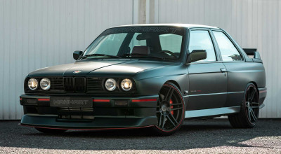 Manhart's <span style='background: #ff0000'>Modified</span> BMW M3 E30: A Fusion of Power and Elegance with Alpina B7 S Turbo Heart - Photo