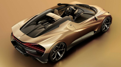 Bugatti Sur Mesure Showcases Golden Excellence: The Mistral and Chiron Super Sport Golden Era - Photo