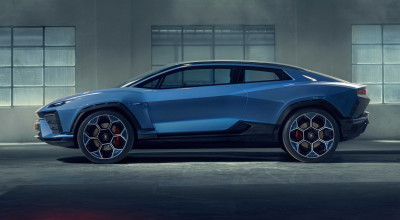 Lamborghini's First Fully Electric Concept Car, Lanzandor, Leaks Ahead of Official Reveal - Photo