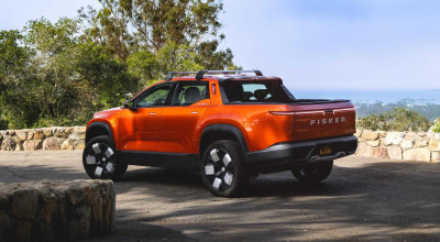 2025 Promises to Be Electrifying: Fisker Alaska Electric Pickup Stops By - Photo