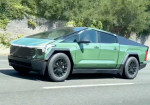 Tesla Cybertruck Dons Toyota Tundra Wrap, Stirs the Pickup Truck Landscape - Photo