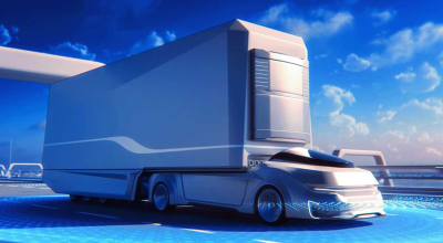 On the Road to Tomorrow: Unpacking the Future of Freight with Self-<span style='background: #ff0000'>Driving</span> Truck Technology in 2023 - Photo