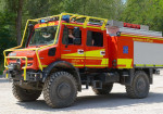 Mercedes-Benz Unimog Fire Trucks And Ambulance On The Way - Photo