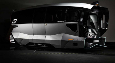 Aurrigo Auto-Shuttle Autonomous Bus Is Now Being Tested - Photo