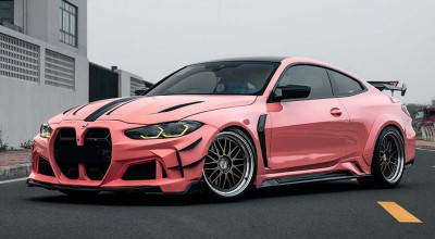Those Who Adore Barbie Need This Pink BMW M4! - Photo