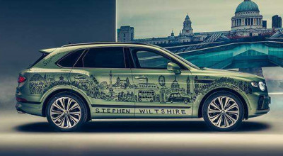 New Bentley Bentayga Celebrates Diversity Through Stephen Wiltshire’s Artistic Vision - Photo