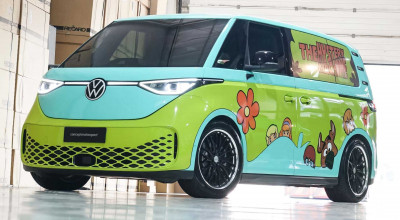 Mystery Machine Volkswagen ID. Buzz Looks Like Fun - Photo