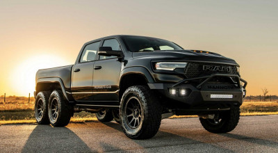 Hennessey Lets The <span style='background: #ff0000'>Ram</span> <span style='background: #ff0000'>1500</span> TRX Lunar Rumble With 1,012 Horsepower - Photo