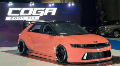 Hyundai Ioniq 5 N Gets A Pink And Stylish Body Kit From Coga - Photo