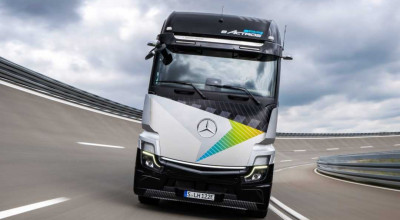 Mercedes eActros 600 Sets the Pace in Electric Long-Haul Trucking, Challenging Tesla Semi - Photo