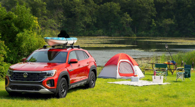 VW Atlas Cross Sport Amps Up Its Rugged Aesthetics with Basecamp Package - Photo