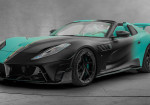 Ferrari 812 GTS Evolves into a Stallone Tempesta Nera Verda, Showcasing Mansory's Craft on a 830 HP V12 Engine - Photo