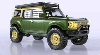 Galpin's Charitable Bronco: A Retro Revival Heading to SEMA 2023 Auction Block - Photo