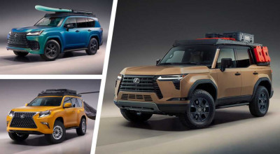 Lexus Unleashes a Trio of Custom SUVs at the 2023 SEMA Show: LX 600, GX 550, and GX 460 - Photo