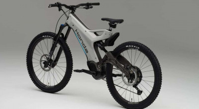 Honda Shows Their Conceptual Electric Mountain Bike, Known As The e-MTB - Photo