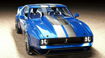 Abimelec's Modern Spin on the Classic '71 Mustang — A Shelby GT500 Rebirth - Photo