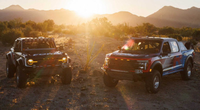 Ford F-150 Raptor R and Bronco Raptor Gear Up for the Ultimate Test at the 56th SCORE Baja 1000 - Photo