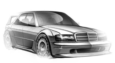 Reviving a Legend: The <span style='background: #ff0000'>Mercedes</span> 190E 2.5-16 Evo II Reimagined as HWA EVO - Photo