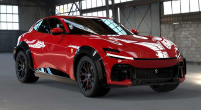 Ferrari Purosangue Transformed: A Stunning SUV with a Widebody Kit and 820 HP - Photo