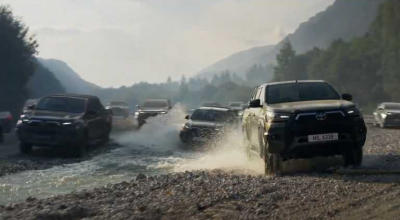 Toyota Hilux Ad Restricted For Promoting Off-Road Driving - Photo