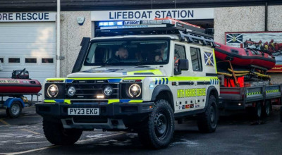 Ineos Grenadier Serves In A Search-and-rescue Mission - Photo