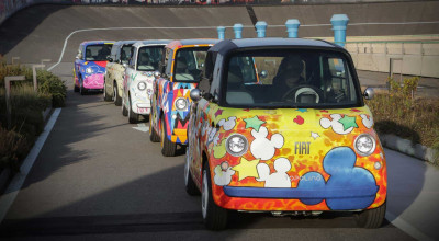 Fiat's Topolino Tribute: A Whimsical Homage to Disney's Centennial with Mickey-Themed Models - Photo