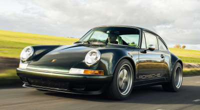 Theon Design's Porsche 964 Restomod: A Green Gem with a Heart of Power - Photo