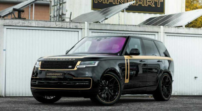 The New Range Rover From Manhart Is Suitably Dark - Photo