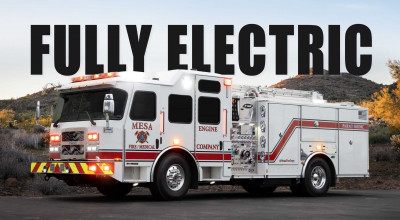 Mesa Welcomes Arizona's First Electric Fire Truck - Photo