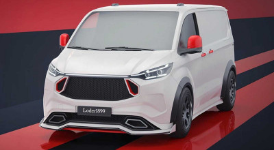 <span style='background: #ff0000'>Ford</span> Transit Gets A Makeover Thanks To Custom Body Kit  - Photo