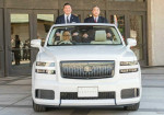 Sumo Champions' Parade Vehicle Is A Toyota Century SUV Convertible - Photo