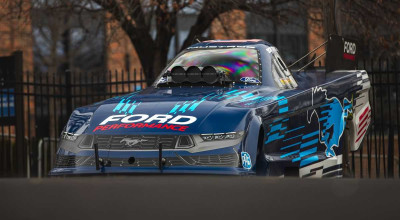 Ford Introduces NHRA Mustang Dark Horse Funny Car for 2024 Racing Season - Photo