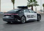 Saudi Arabia Unveils Lucid Air Police Cars with Launching Drones - Photo
