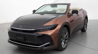 Toyota Unveils Crown Crossover Convertible: A Fresh Take on Open-Air Luxury - Photo