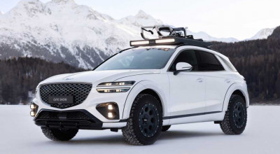 Genesis GV70 Snow Edition: A Winter Sports Dream SUV - Photo