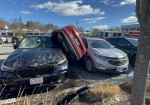 Extreme Parking Fail: Audi Goes Sideways in Massachusetts Madness! - Photo