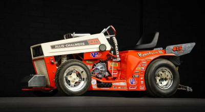 Turbocharged Turf: The Allis-Chalmers Lawn Tractor with a Yamaha Warrior Heart - Photo