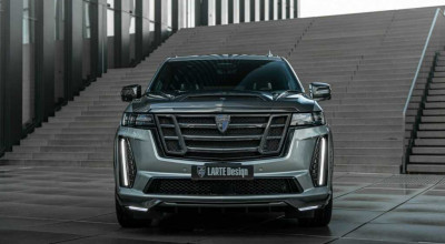 <span style='background: #ff0000'>Cadillac</span> Escalade-V Gets A Bold Makeover From Larte Design - Photo